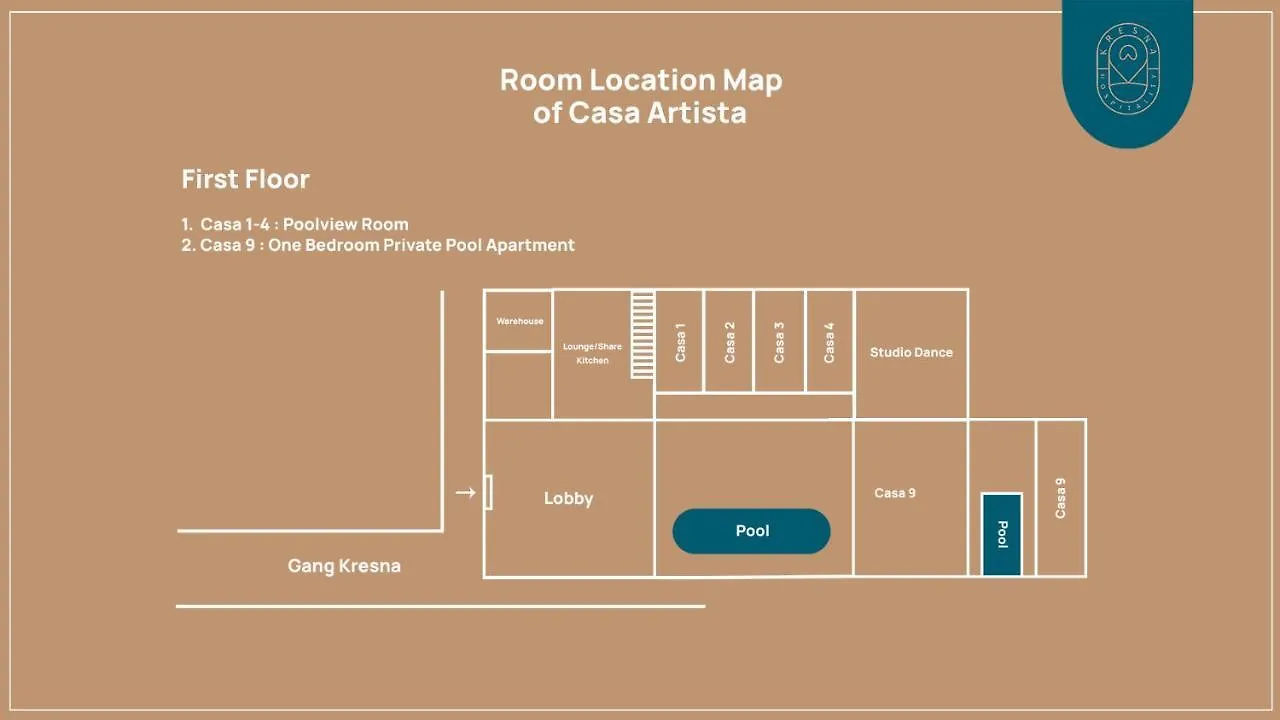 Hotel Casa Artista By Kresna Hospitality Seminyak Indonésie
