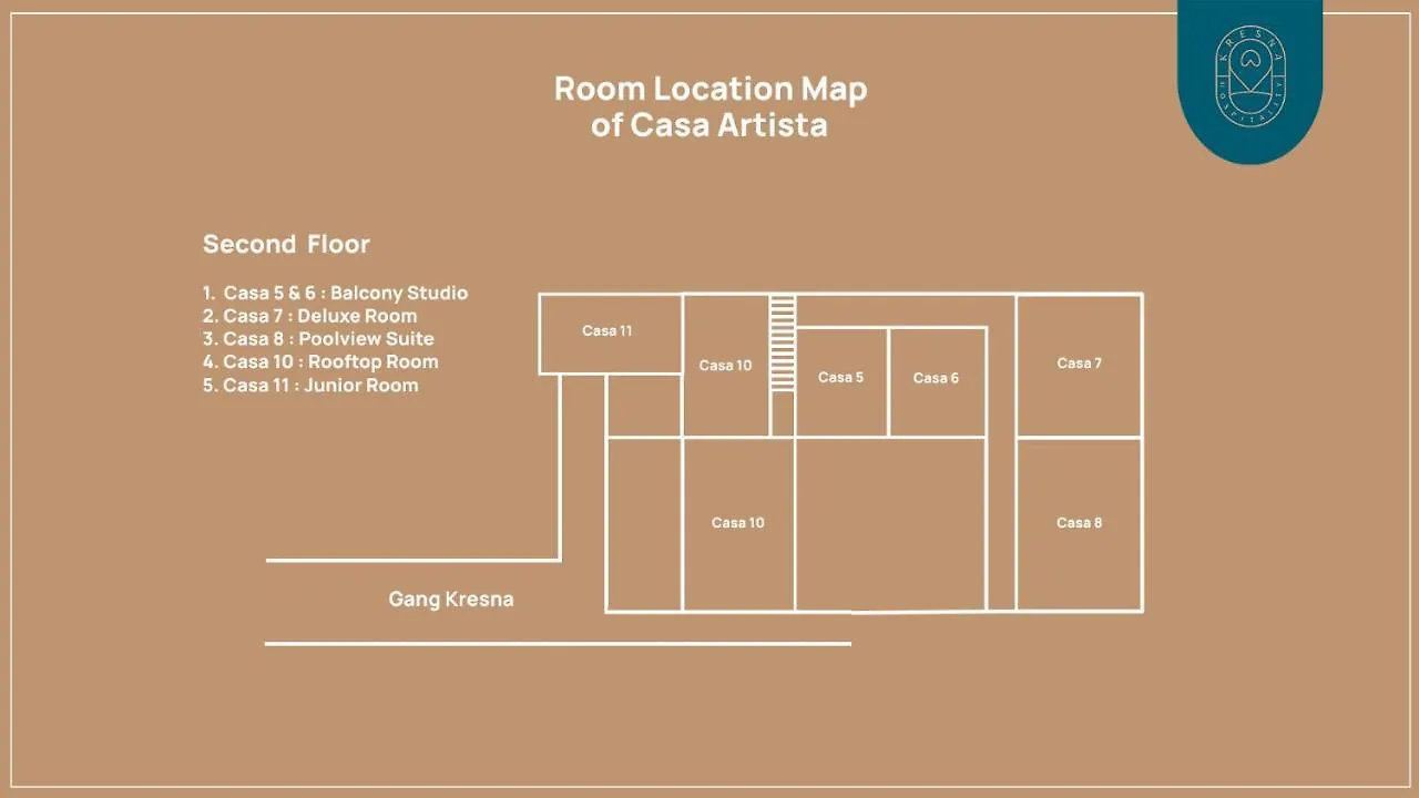 Casa Artista By Kresna Hospitality Hotel Seminyak  3*, Seminyak (Bali)